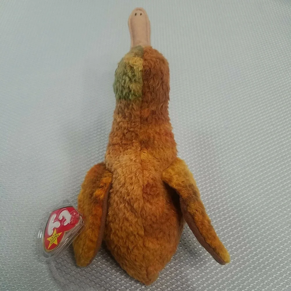 Beak the Kiwi Bird New with Tag Protector and Tush Tag beanie babies‎ 1998